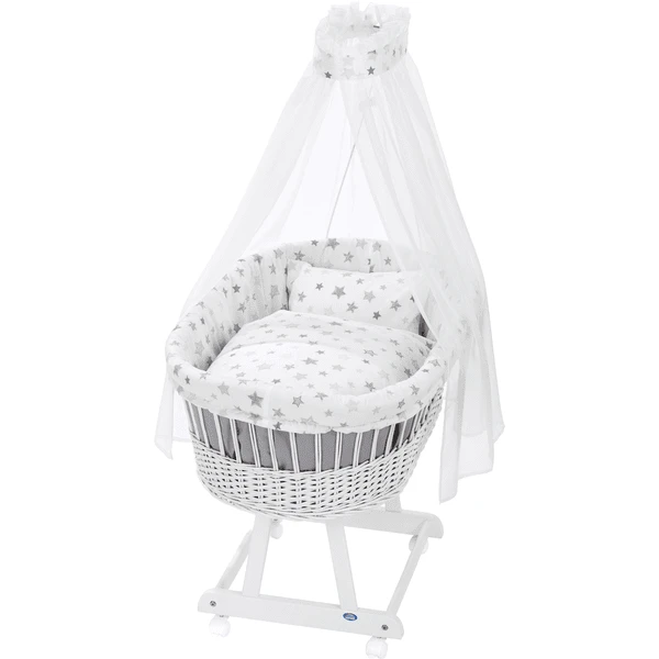 Alvi® Moisés Birthe Blanco 777-9 Estrella Plateada 3 Alvi® Moisés Birthe Blanco 777-9 Estrella Plateada