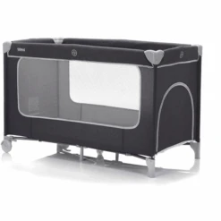 Fillikid Cuna De Viaje Paris Con Colchón Confort Gris Oscuro Melange