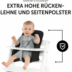 Hauck Cojín Para Trona Alpha Cosy Select Waffle Piqué Black 11 Hauck Cojín Para Trona Alpha Cosy Select Waffle Piqué Black -Bebés Muebles Tienda hauck cojin para trona alpha cosy select waffle pique black a371625 4