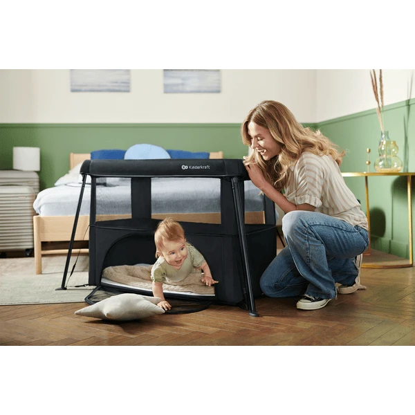 Kinderkraft Cuna De Viaje CAMI Black 4 Kinderkraft Cuna De Viaje CAMI Black - Imagen 2