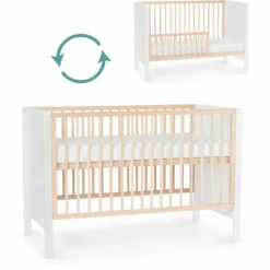 Kinderkraft Cuna Mia Con Colchón White 9 Kinderkraft Cuna Mia Con Colchón White -Bebés Muebles Tienda kinderkraft cuna mia con colchon white a308120 2