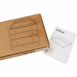Kindsgard Cambiador Vikla Blanco Para IKEA Malm, Nordi Y Hemnes -Bebés Muebles Tienda kindsgard cambiador vikla blanco para ikea malm nordi y hemnes a387529 4