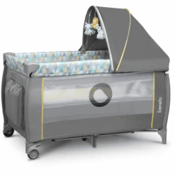 Lionelo Cuna De Viaje Sven Plus Yellow Scandi -Bebés Muebles Tienda lionelo cuna de viaje sven plus yellow scandi a301557 4