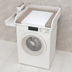 Polini Cambiador Infantil Para Lavadora Con Compartimento Blanco -Bebés Muebles Tienda polini cambiador infantil para lavadora con compartimento blanco a409176 4