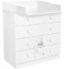 Polini Kids Mueble Cambiador French Amis 1580 Blanco -Bebés Muebles Tienda polini kids mueble cambiador french amis 1580 blanco a272381