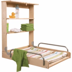 Roba Cambiador De Pared Niño De La Selva, Natural 79,5 X 63 X 76,5/19 Cm -Bebés Muebles Tienda roba cambiador de pared nino de la selva natural 79 5 x 63 x 76 5 19 cm a064118 2