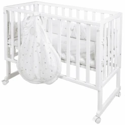 Roba Cuna Moisés Safe Asleep® 3 En 1 Estrellitas Blanco