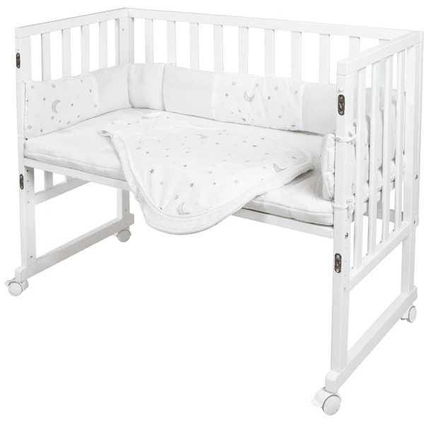 Roba Cuna Moisés Safe Asleep® 3 En 1 Estrellitas Blanco 6 Roba Cuna Moisés Safe Asleep® 3 En 1 Estrellitas Blanco - Imagen 4