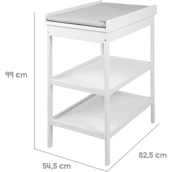 Roba Estante Cambiador Incl. Cambiador De Seguridad Style Blanco 5 Roba Estante Cambiador Incl. Cambiador De Seguridad Style Blanco - Imagen 3