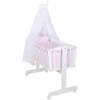 Roba Juego Cuna Mecedora Blanco Pequeño Rosa -Bebés Muebles Tienda roba juego cuna mecedora blanco pequeno rosa a245750